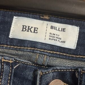 BKE Billie Women's Dark Blue Flare Jeans